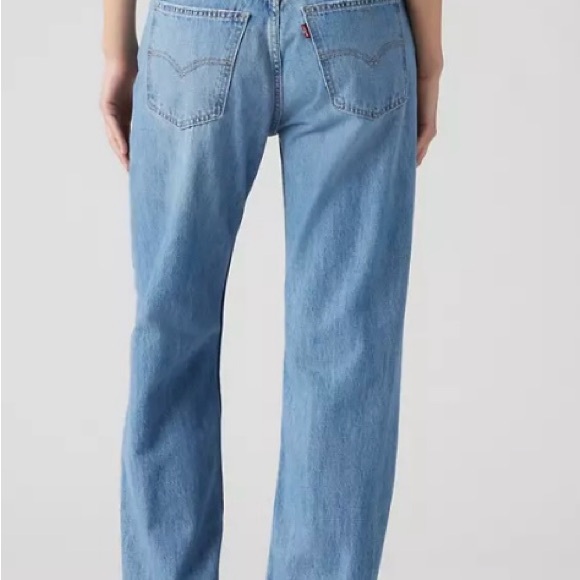 LEVIS Low Pro Mid Rise Women’s Jeans, Straight Leg, Color: Light Wash, 26 - Picture 3 of 9